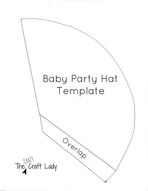 Party Hat Template Printable Pdf